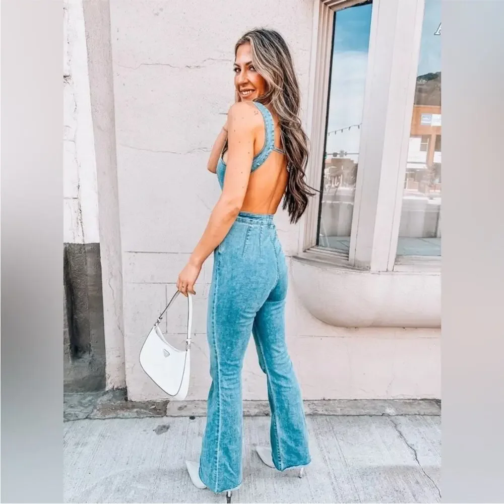 Free People Curvy 2nd Ave One Piece Jumpsuit 6
